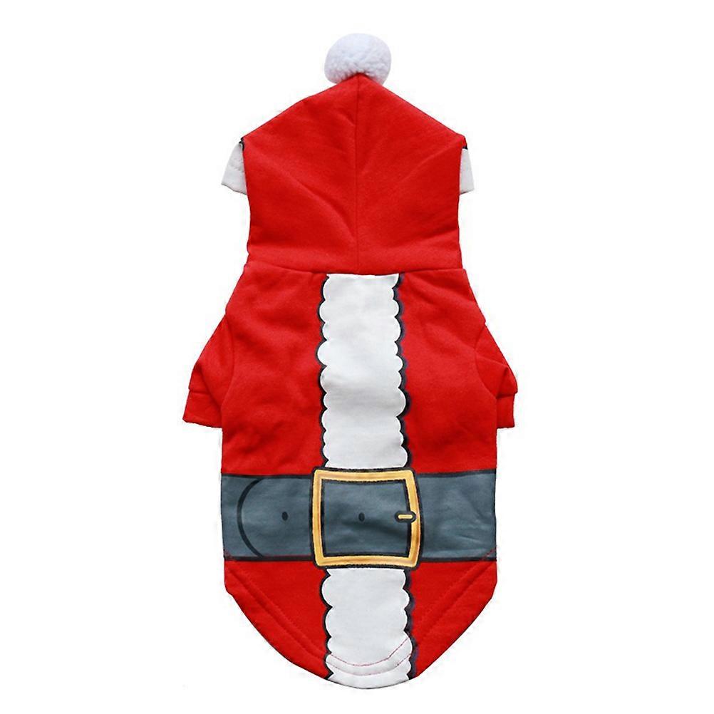 Mini Dachshund Coat Warmth Comfortable Cotton Costume for Small Dog Occasion Red 1Pack
