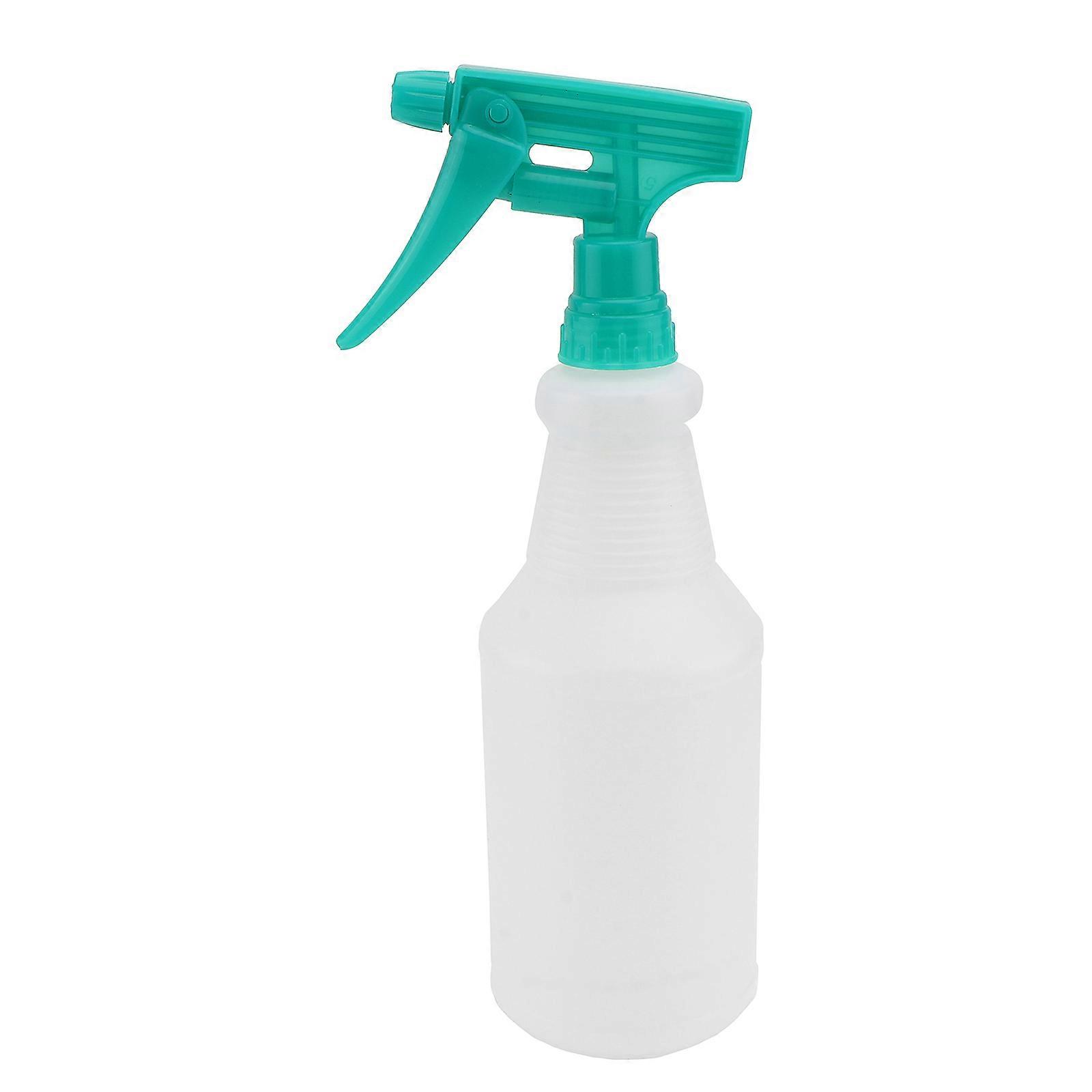White Plastic Sprayer Bottle for Watering Plants and Salon Use 550ml Practical Leakproof Design