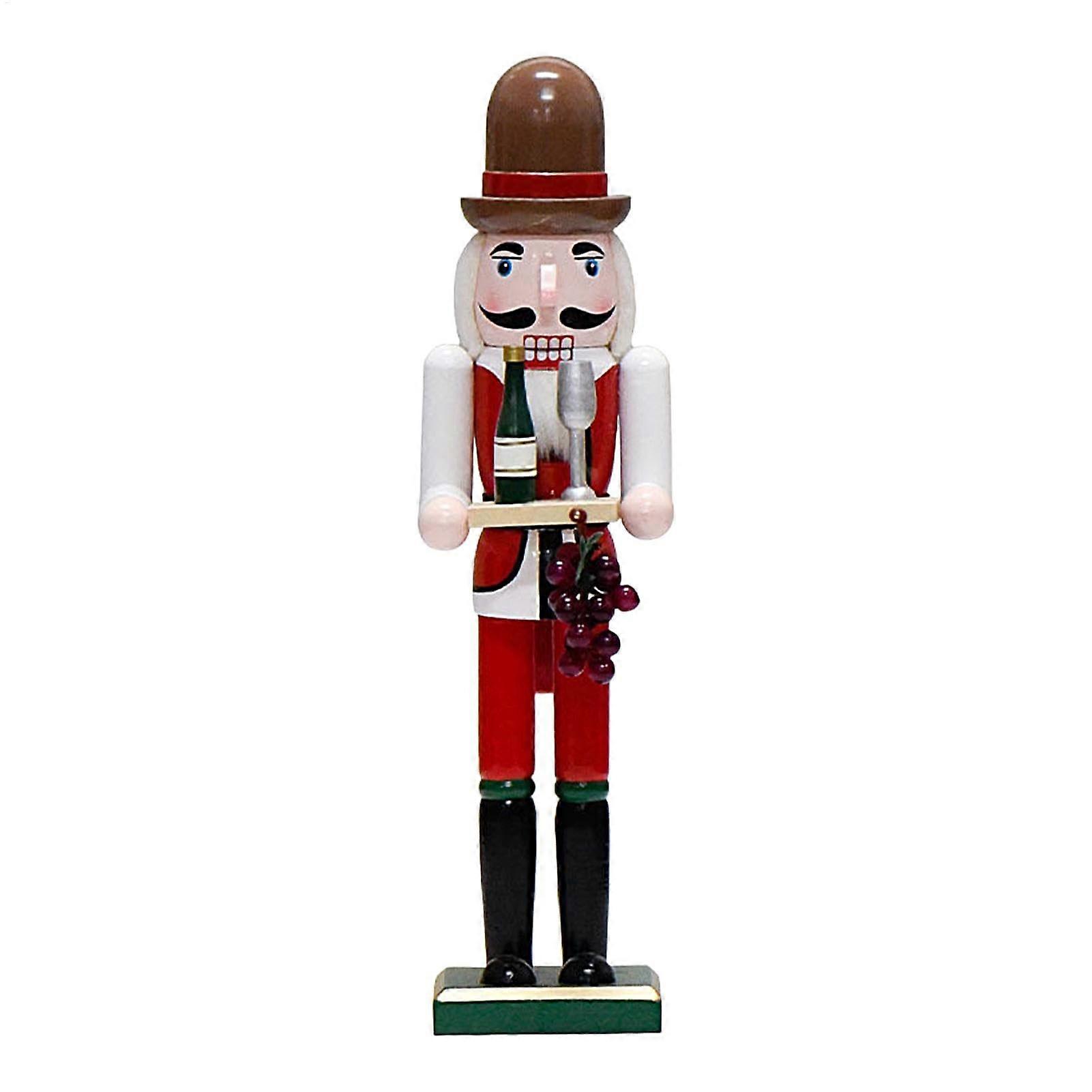 Nutcracker Christmas Ornament 15-Inch Nutcracker Large Traditional Handcrafted Decor