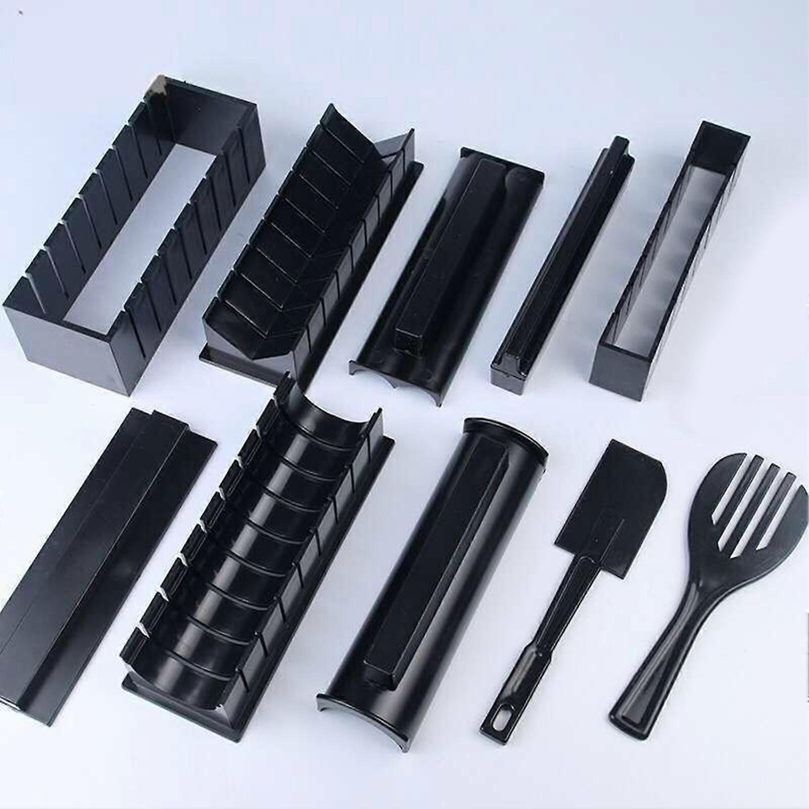 10-Piece DIY Kit Rice Ball Mold High Quality Convenient for Making Sushi Tool Cooking Tool Cooking Seaweed Sushi Rolls Kitchen Tools