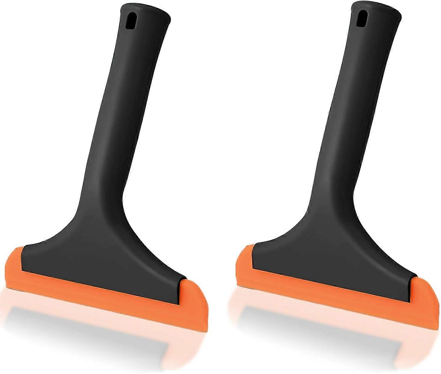 2Pieces Silicone Shower Squeegee, Silicone Squeegee Blades