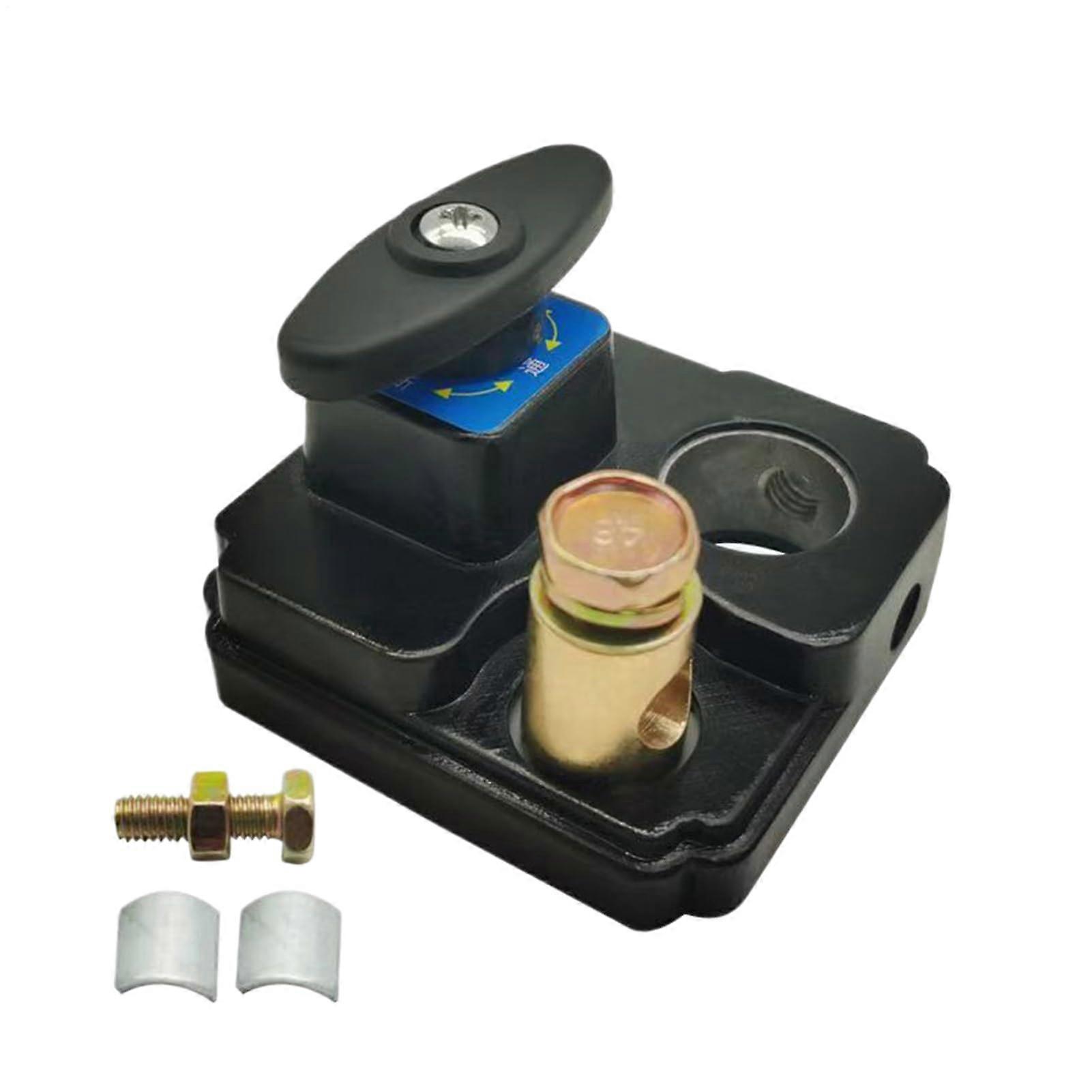 Car Battery Isolator Button  Power Shutdown, Quick Release Breakout for Battery Terminals