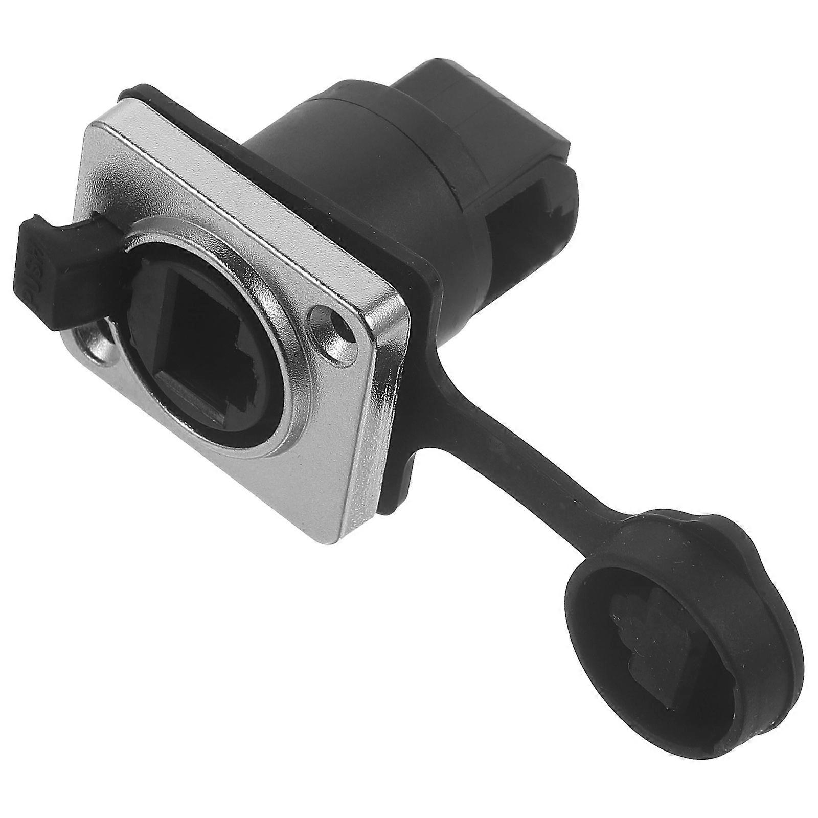 Splashproof Connector For Network Engineers And DIY Enthusiasts In Assorted Color With Dustproof Feature 1 Pair