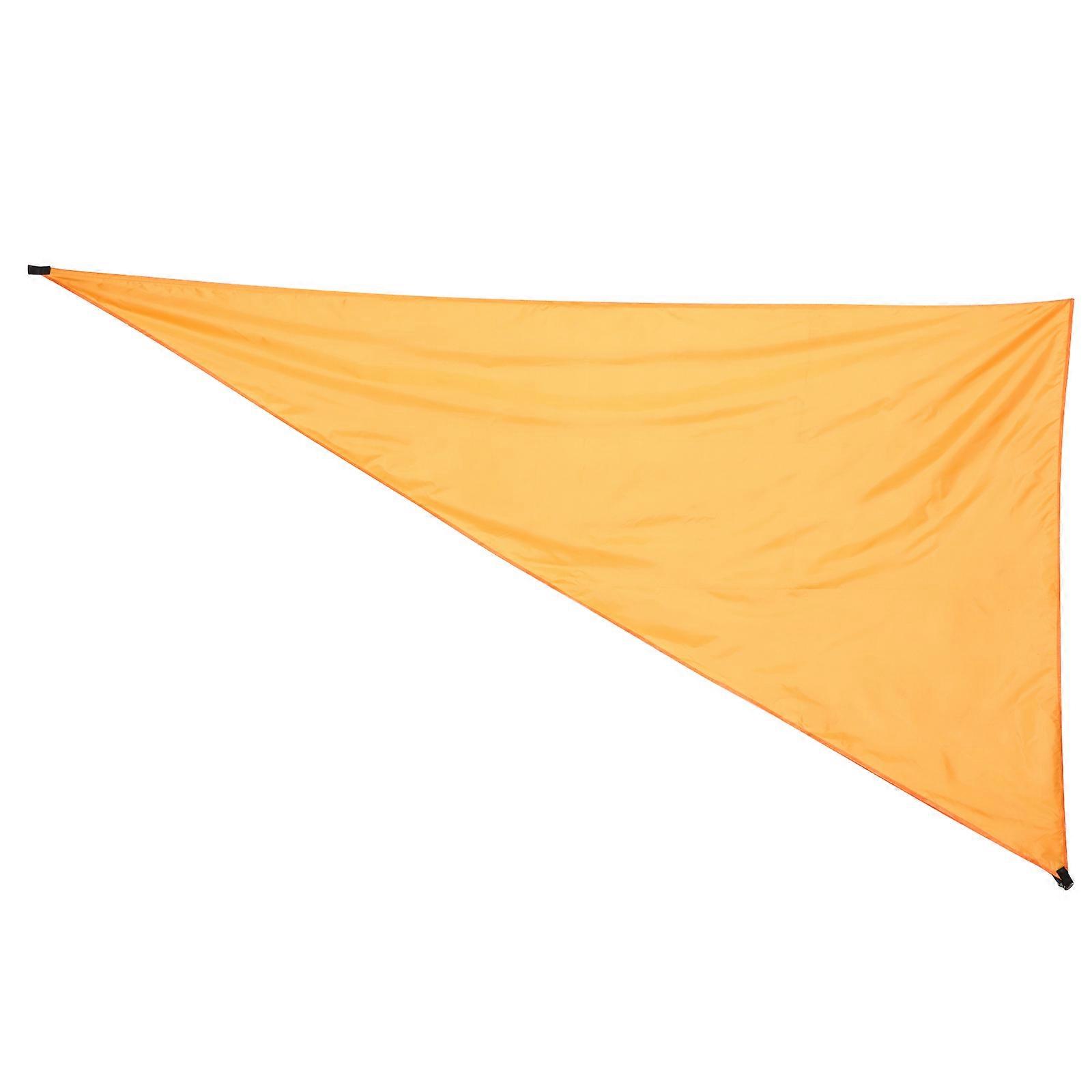 Outdoor Waterproof Sun Shade Sail Canopy Durable Polyester Triangular Patio Camping Solution 1Pcs