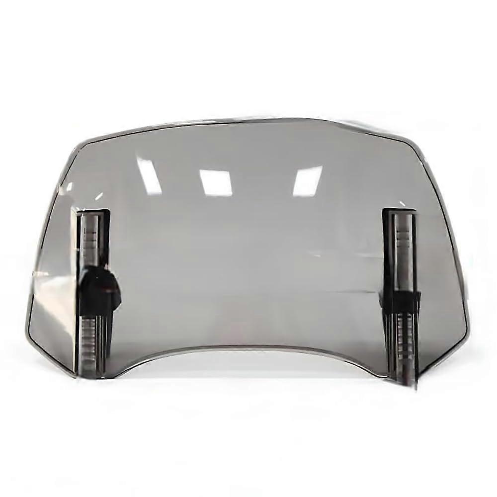 Motorcycle Windshield Wind Deflector for Moto Guzzi Stelvio 2008, Grey300mm