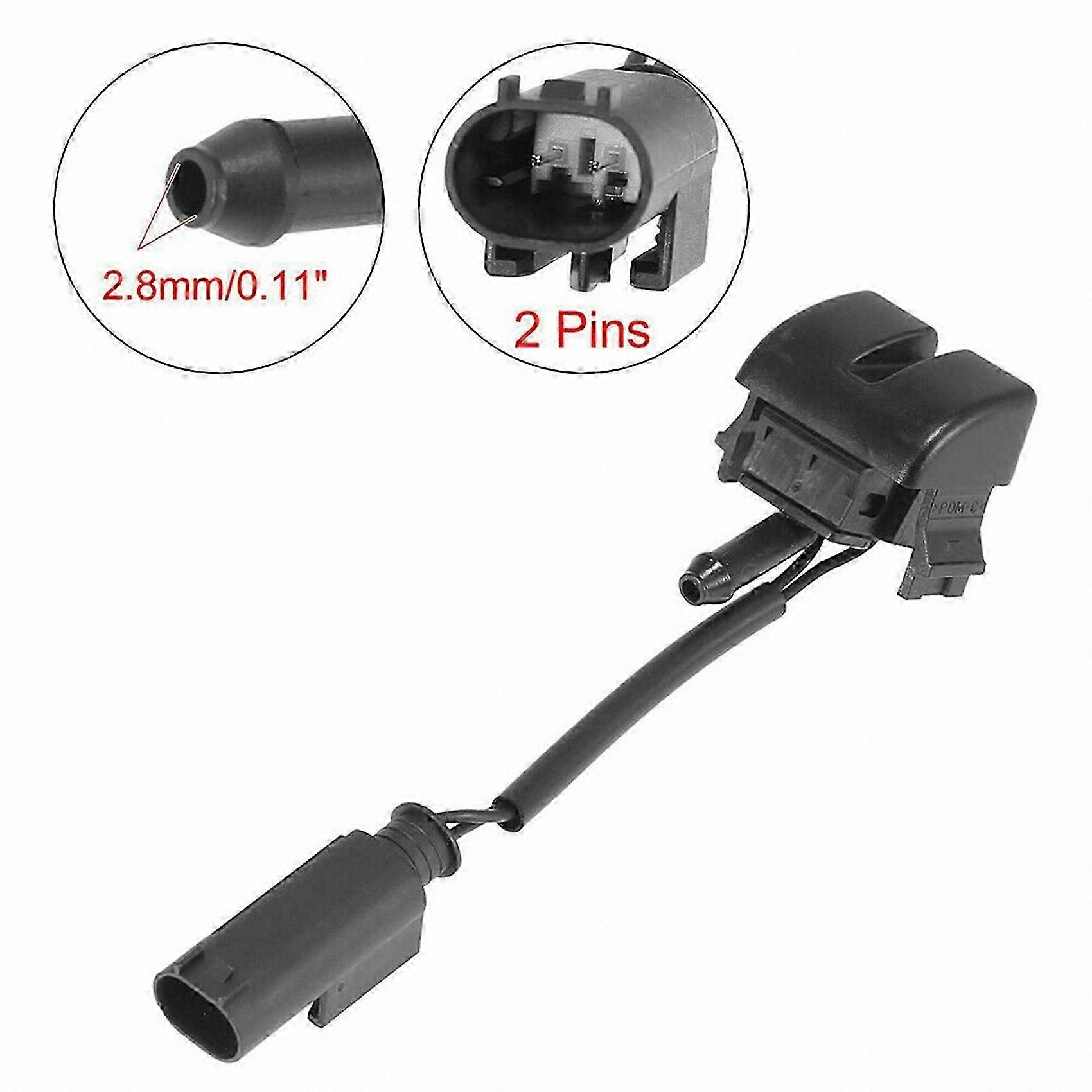 Windshield Washer Nozzle Compatible with E46 323i 325i 328i Replacement Part