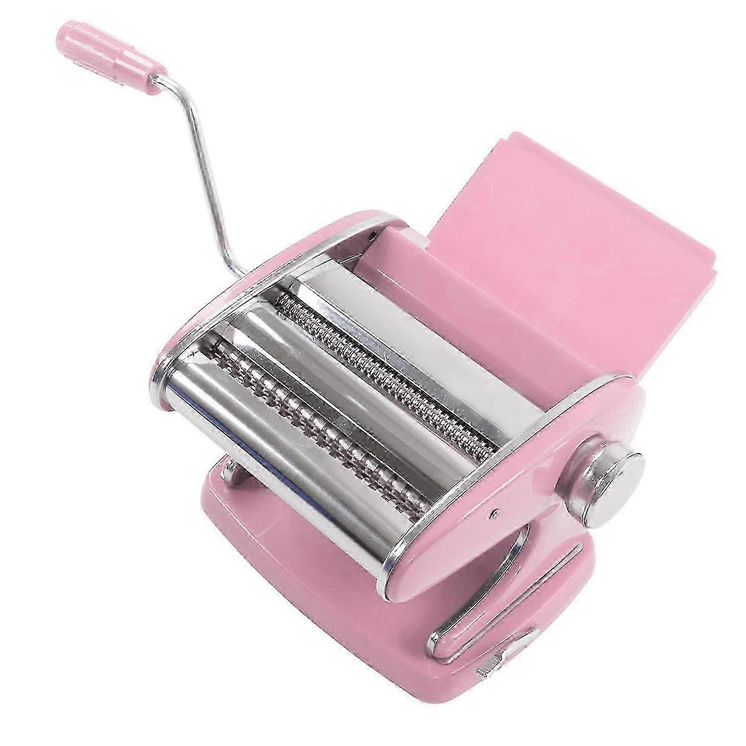 Pasta Maker Machine Manual Stainless Steel Small Multifunction Noodle Rolling with Suction Cup
