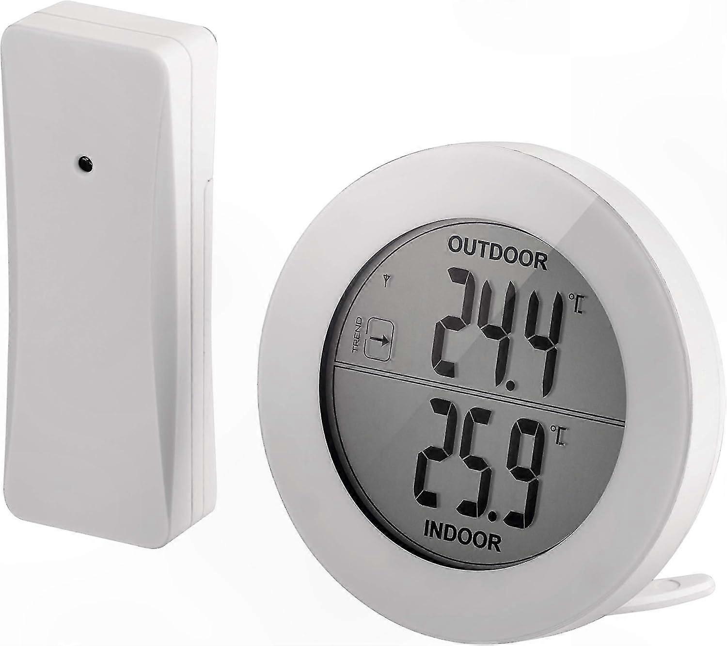Wireless Indoor Outdoor Thermometer with Remote Sensor and Memory Function