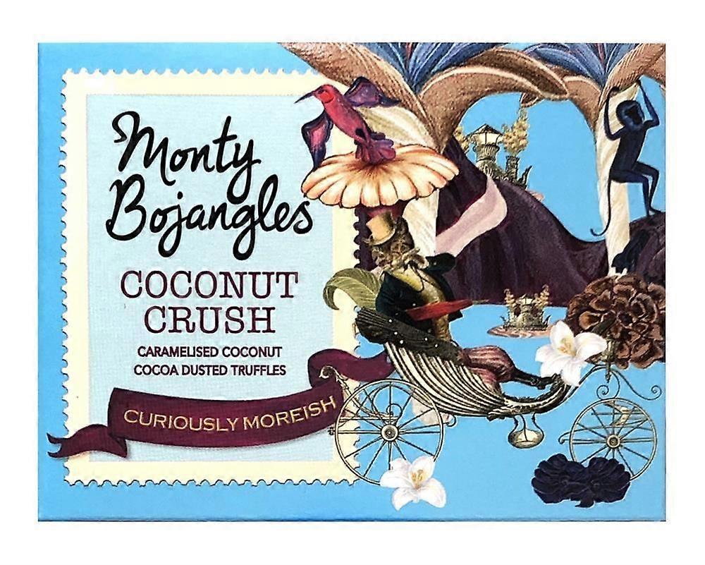 Monty Bojangles Coconut Crush Cocoa Dusted Truffles Gift Cube 150g - 3 Pack