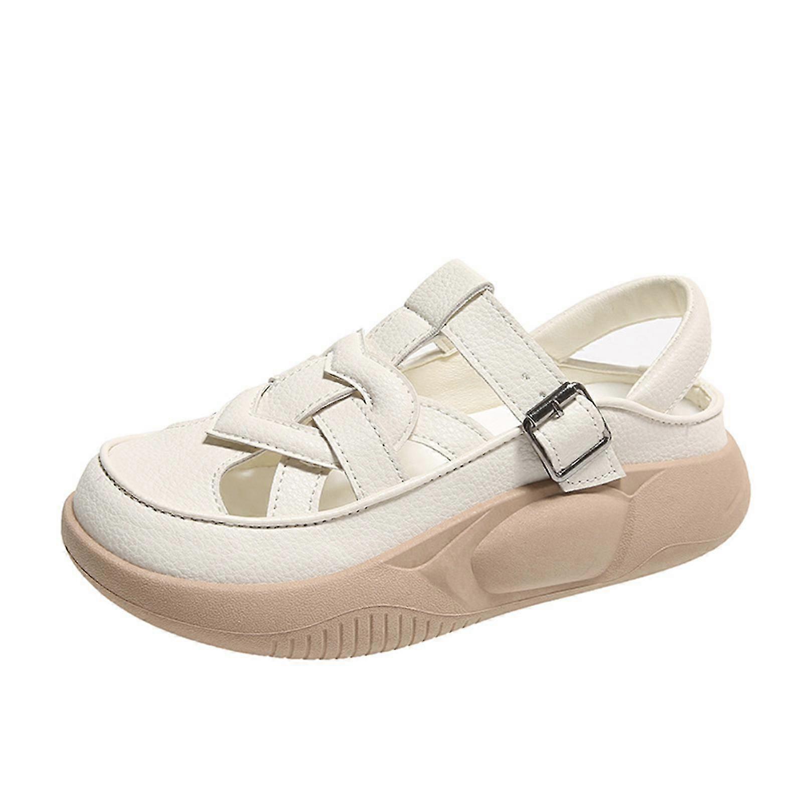 Women's Orthotic Slides Sandals Korean Style Waterproof Beach Shoes Suitable compatible with Going Beach Side Wear