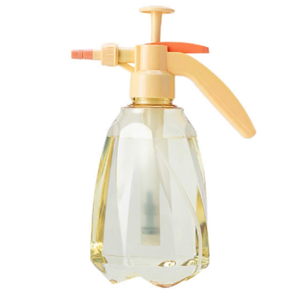 Indoor Large Pressure Watering Can 1.5l Large Capacity Yellow