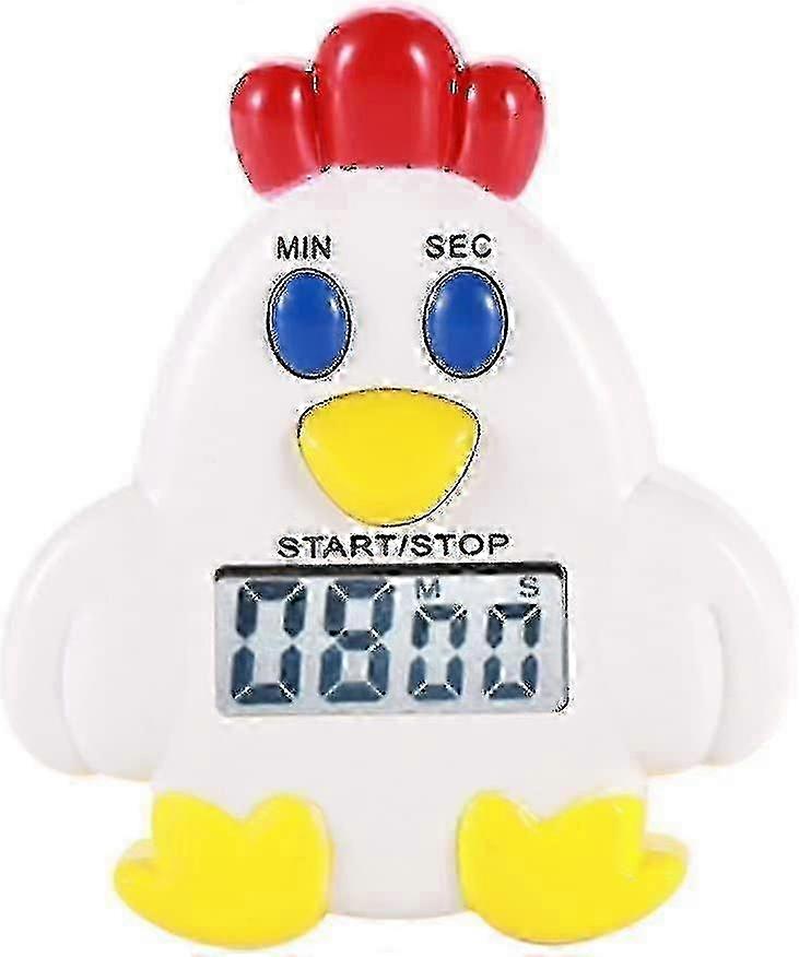 Funny Rooster Shape Magnetic Kitchen Timer - Quirky Kitchen Timer