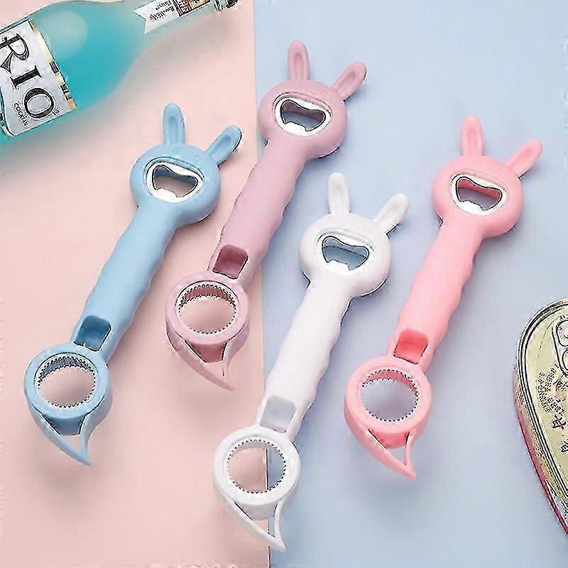 4-in-1 Multifunctional Bottle Opener Set with Wine Corkscrew and Beer Cap Lifter, Perfect for Home, Bar, and Kitchen Use