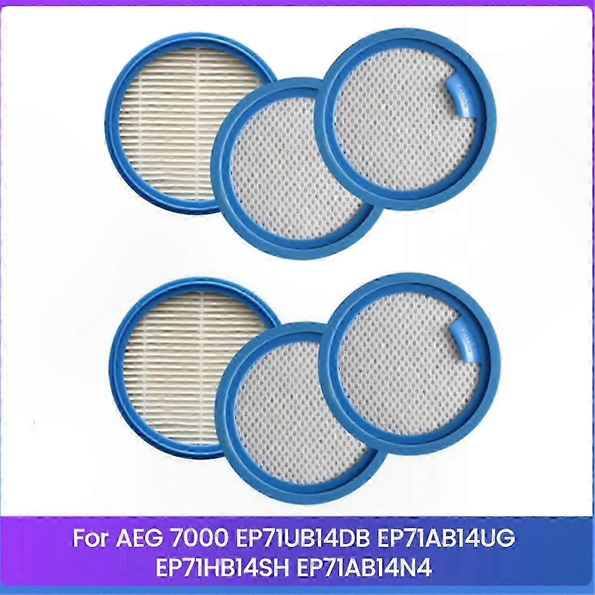 6-Pack Replacement Filters for Cordless Vacuum Cleaner 7000 Series