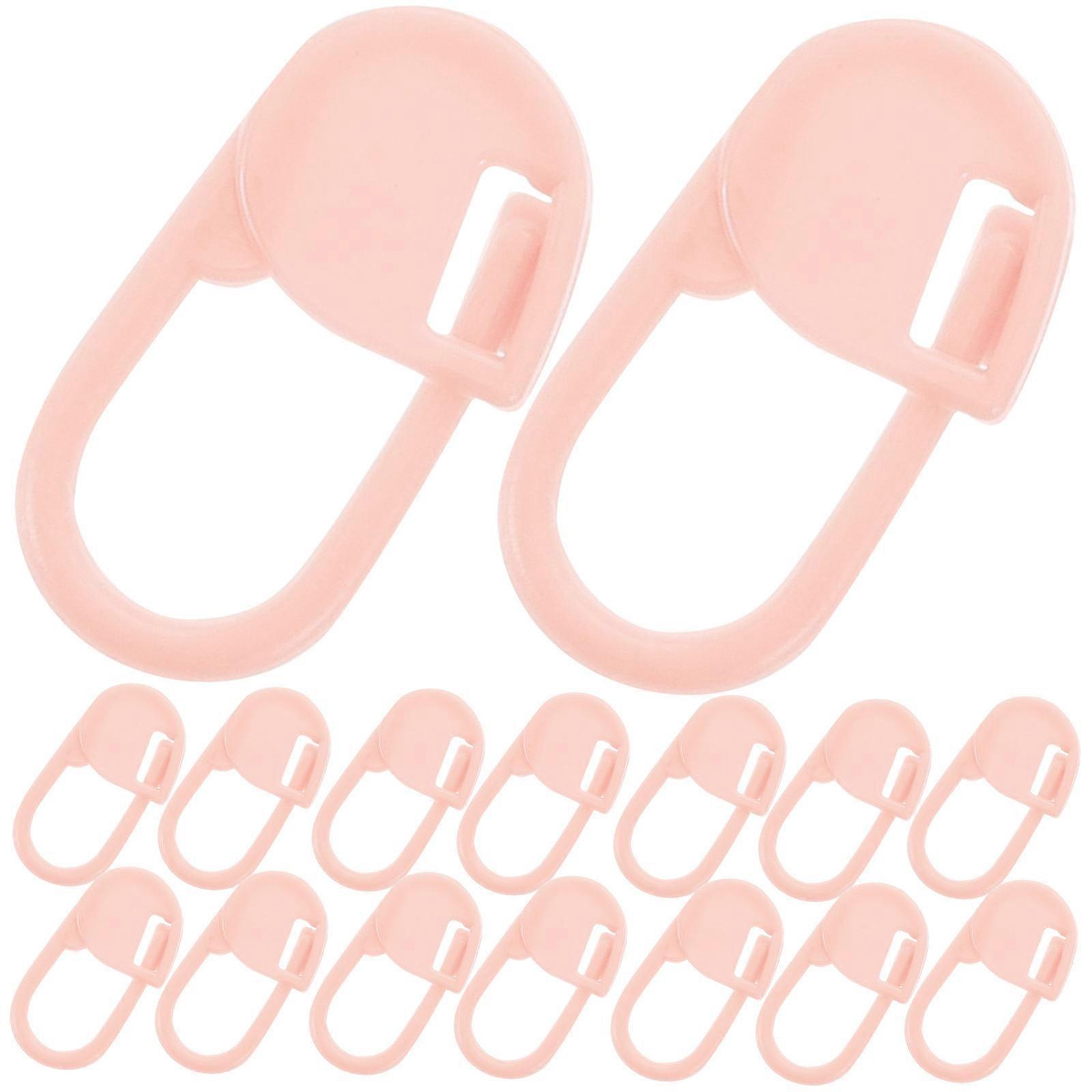 MLINS 1 Bag Stitch Markers Clips Decorative Modeling Portable Small Plastic Reusable Crochet Clips