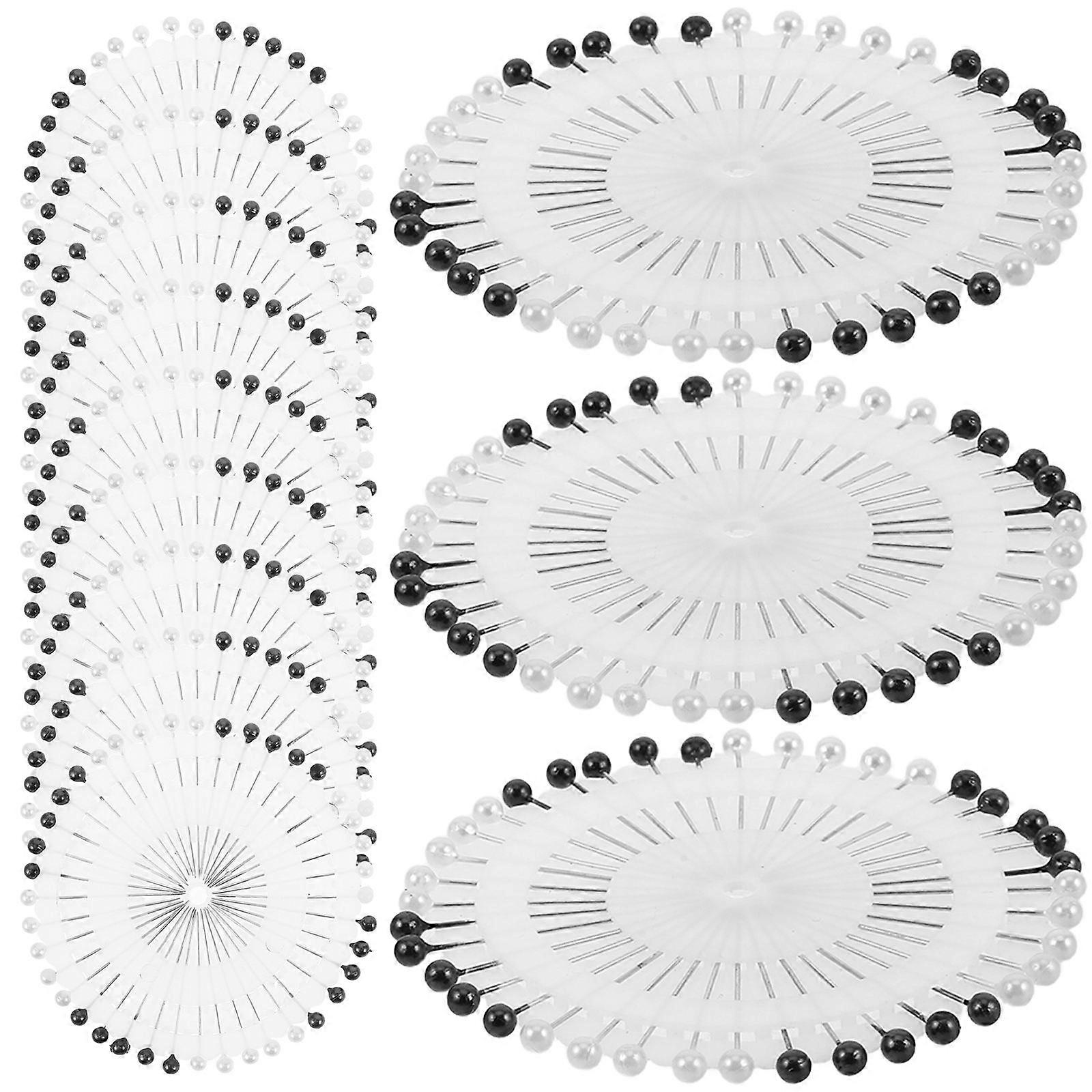 1920Pack Artificial Pearl Head Sewing Pins For Craft Enthusiasts Indoor Crafting Multi Tips Fabric Positioning