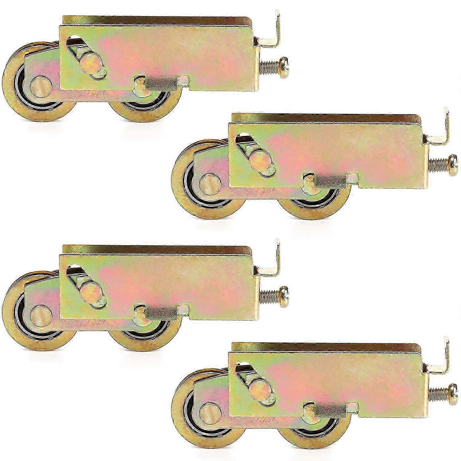High quality  4 PCS Sliding Patio Door Rollers, 1-1/4" Single Roller