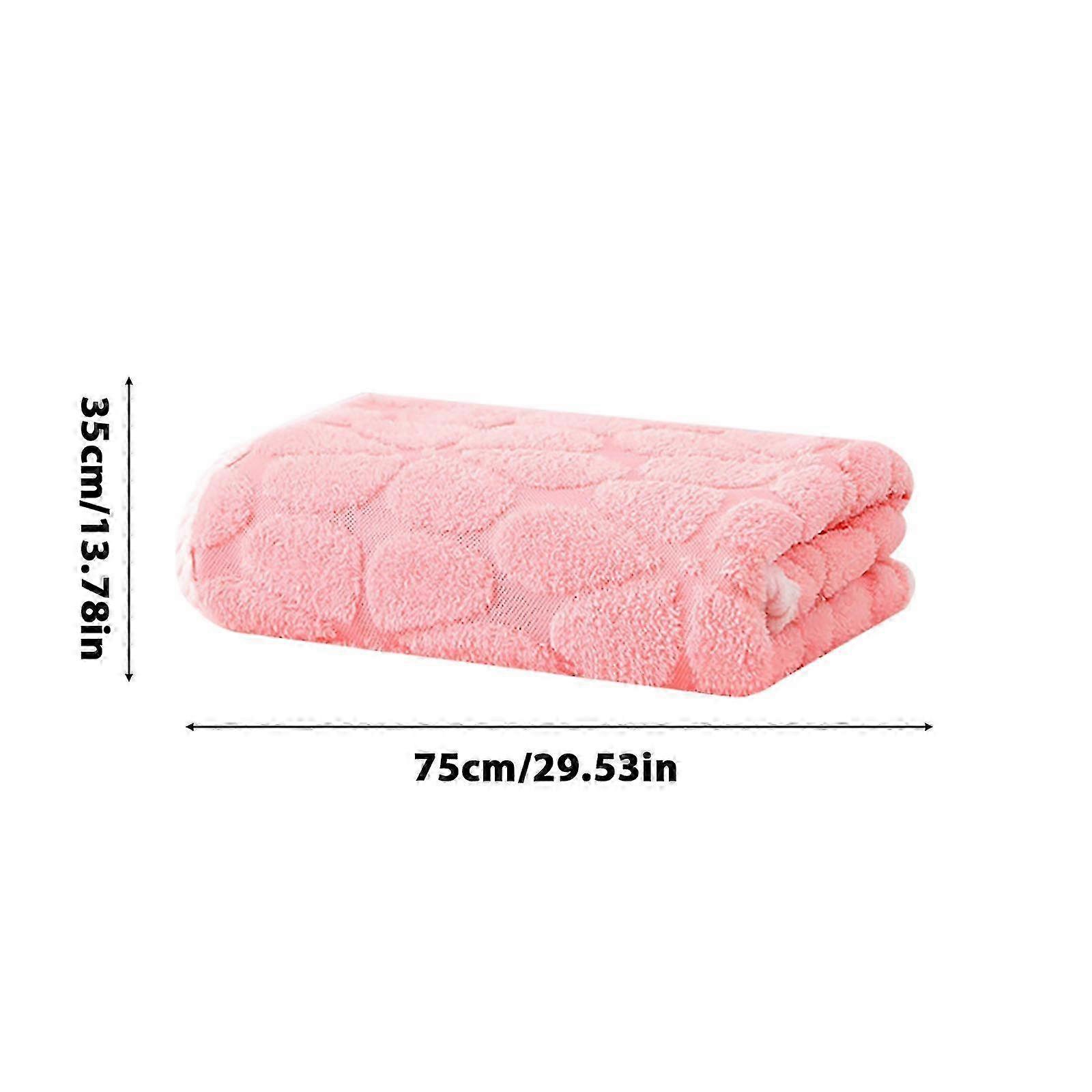 Thickened Velvet Towel with Turtle Back Design, Soft, Quick-Drying, and Highly Absorbent 2025
