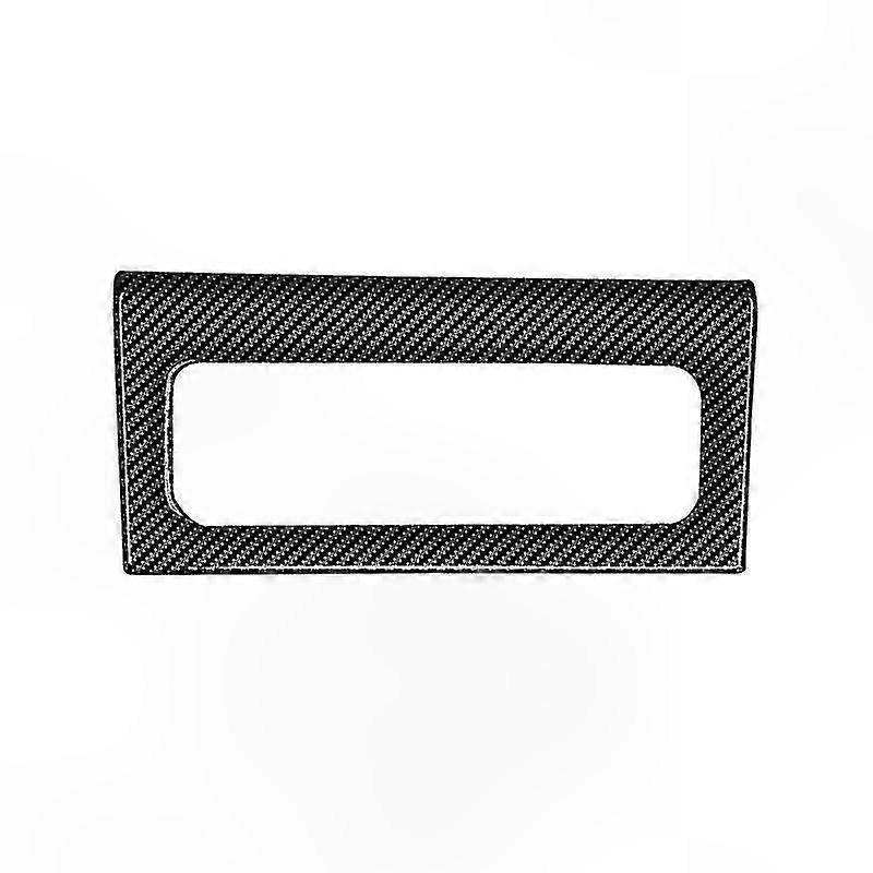 Carbon Fiber Style Audio and AC Switch Buttons Frame Cover Sticker for 2022+ Vehicles