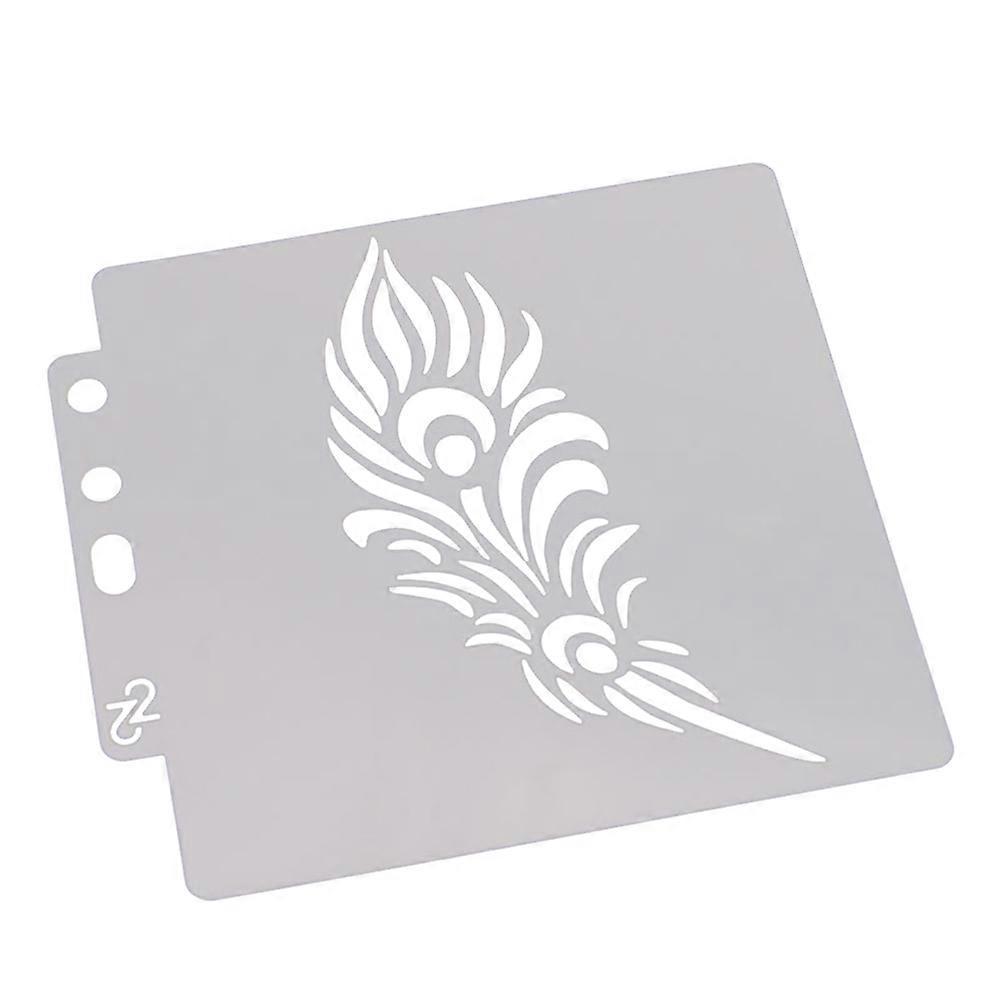 Painting Template Hollow Out Stencil For Craft Scrapbooking Projects 14 x 13 x 0.2cm Washable 1Pack