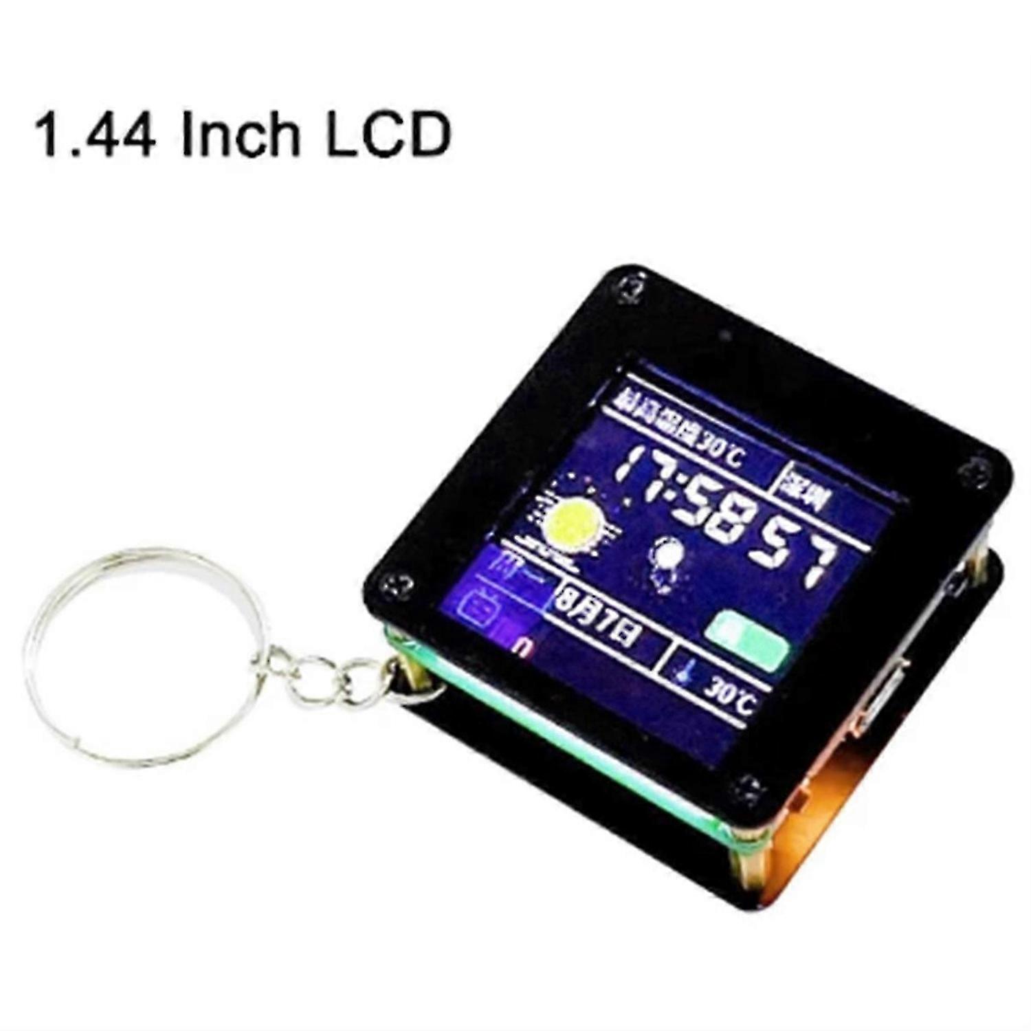 ESP32 C3 Desktop 1.44Inch LCD Display Carry-On TV Portable Pendant