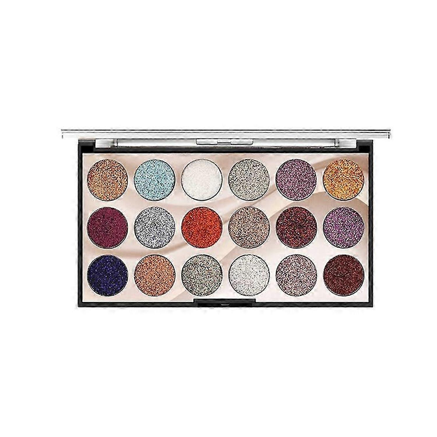 18-Color Sequin Glitter Powder Net Red Eye Shadow Stage Eye Makeup Glitter Powder High Light Pearle