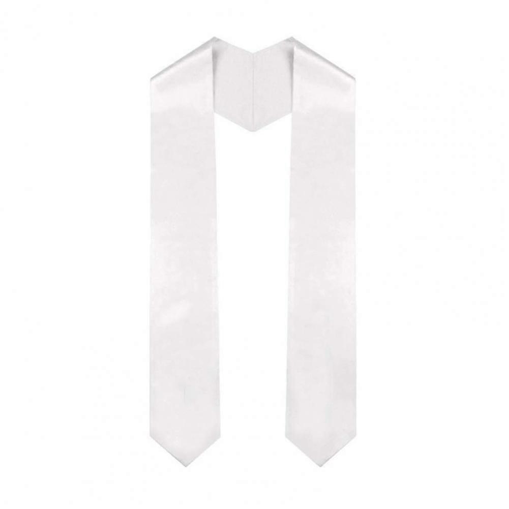 Graduation Stole Super Vibrant Color Faux Silk Honor Stole Unisex Adult Honor Scarf Anti-fade Graduation Sash Scarf For Students