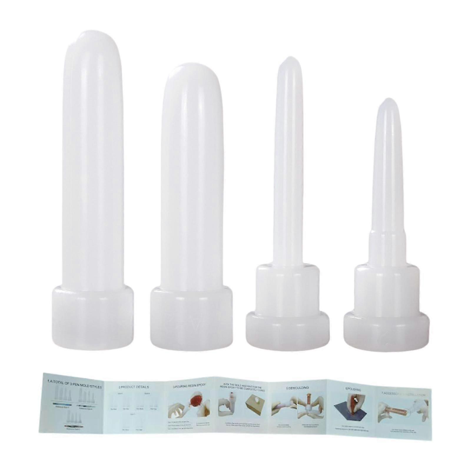 Pen Resin Mould Resin Casting Easy to Clean Flexible Easy to Use Epoxy Mould