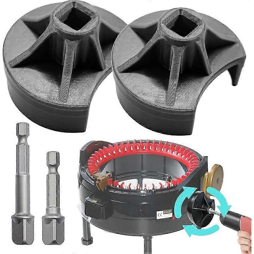 Electric Screwdriver Adapter for Knitting Machine 22 Needles 46 Needles Hex Bit Drill