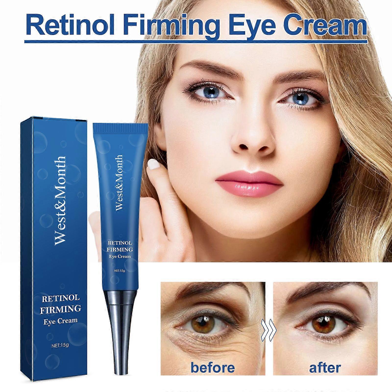 Retinol Eye Cream for Dark Circles, Moisturizing & Firming Eye Treatment