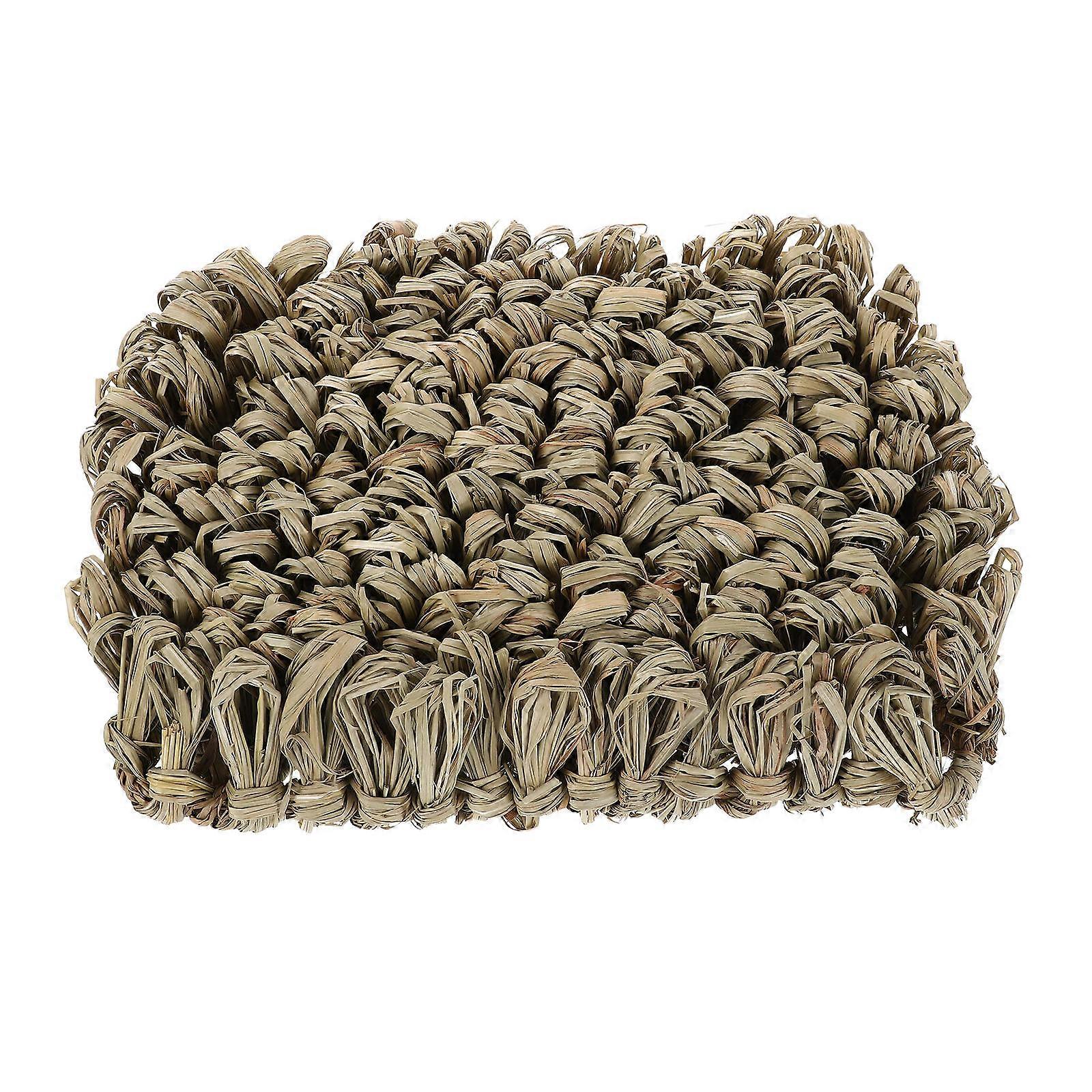 Rabbit Chew Toy Woven Grass Bed for Small Animals 5Pcs