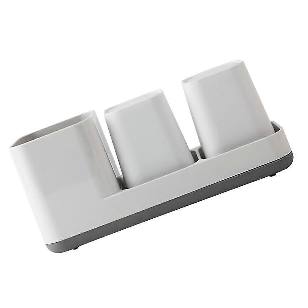 Toothpaste Toothbrush Storage Rack Creative Holder for Home 3Pcs