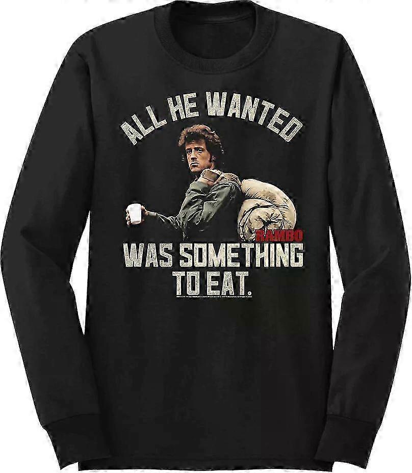 Bluză cu glugă Rambo, ceva de mâncat, Rockystone