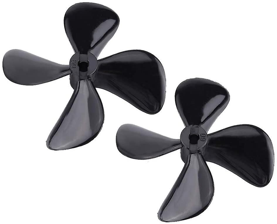 RC Båt 4 Blade Propeller, 2 Delar Pro & Reverse Propeller Plast 4 Blade Full Immersion Propeller