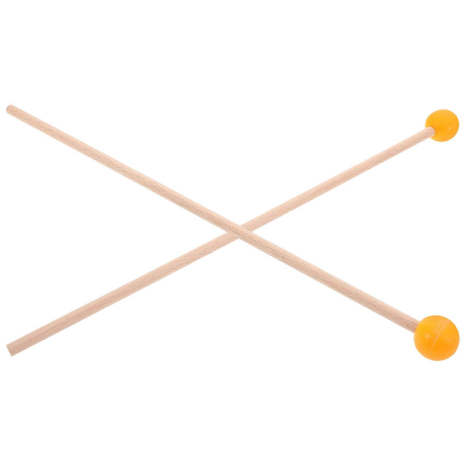Small Mallet Rubber Head for Xylophone Precision Striking 4Pairs