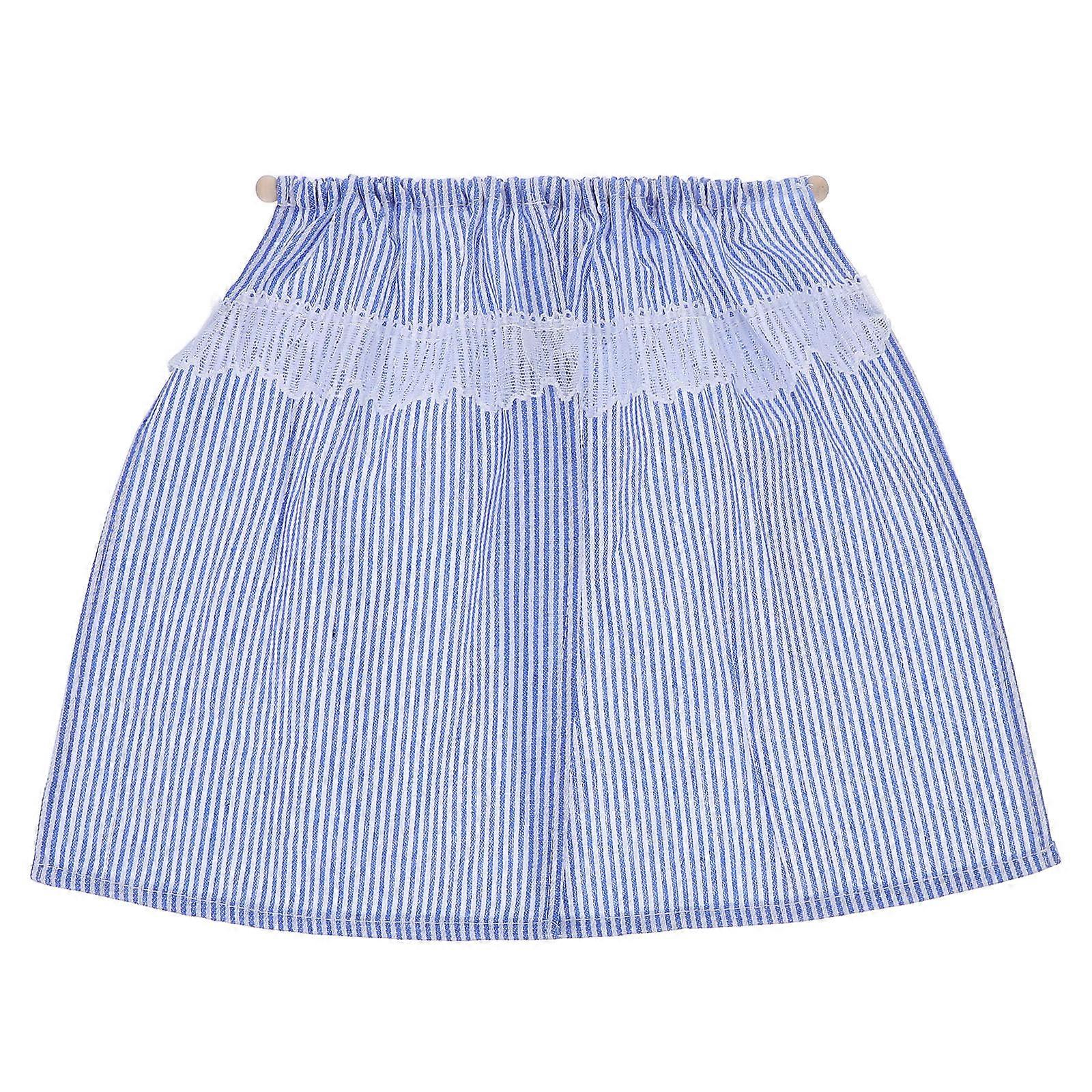 5Pcs Miniature Drapes Tiny House Window Curtains For Miniature Display Dollhouse Enthusiasts 10.3X8.3X2in Elegant Look