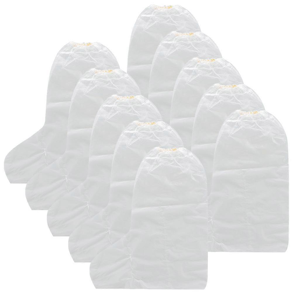 Waterproof Foot Suitable For Salon And Spa Use, 28x20cm Transparent Disposable Design For Moisturizing 30 Pcs