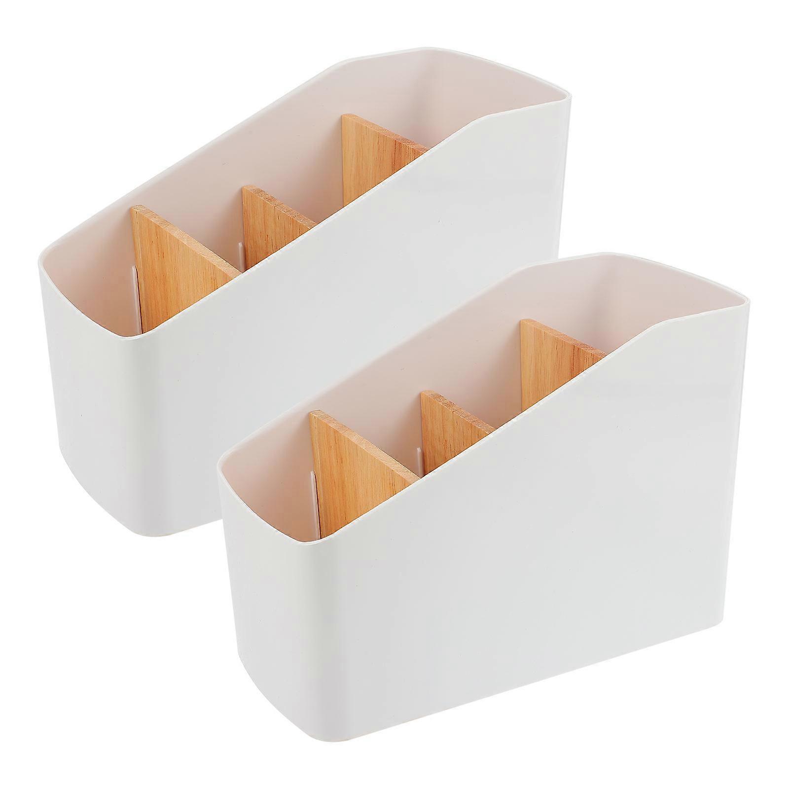 Desktop Makeup Organizer Multifunctional Storage Boxes for 6Pcs Home