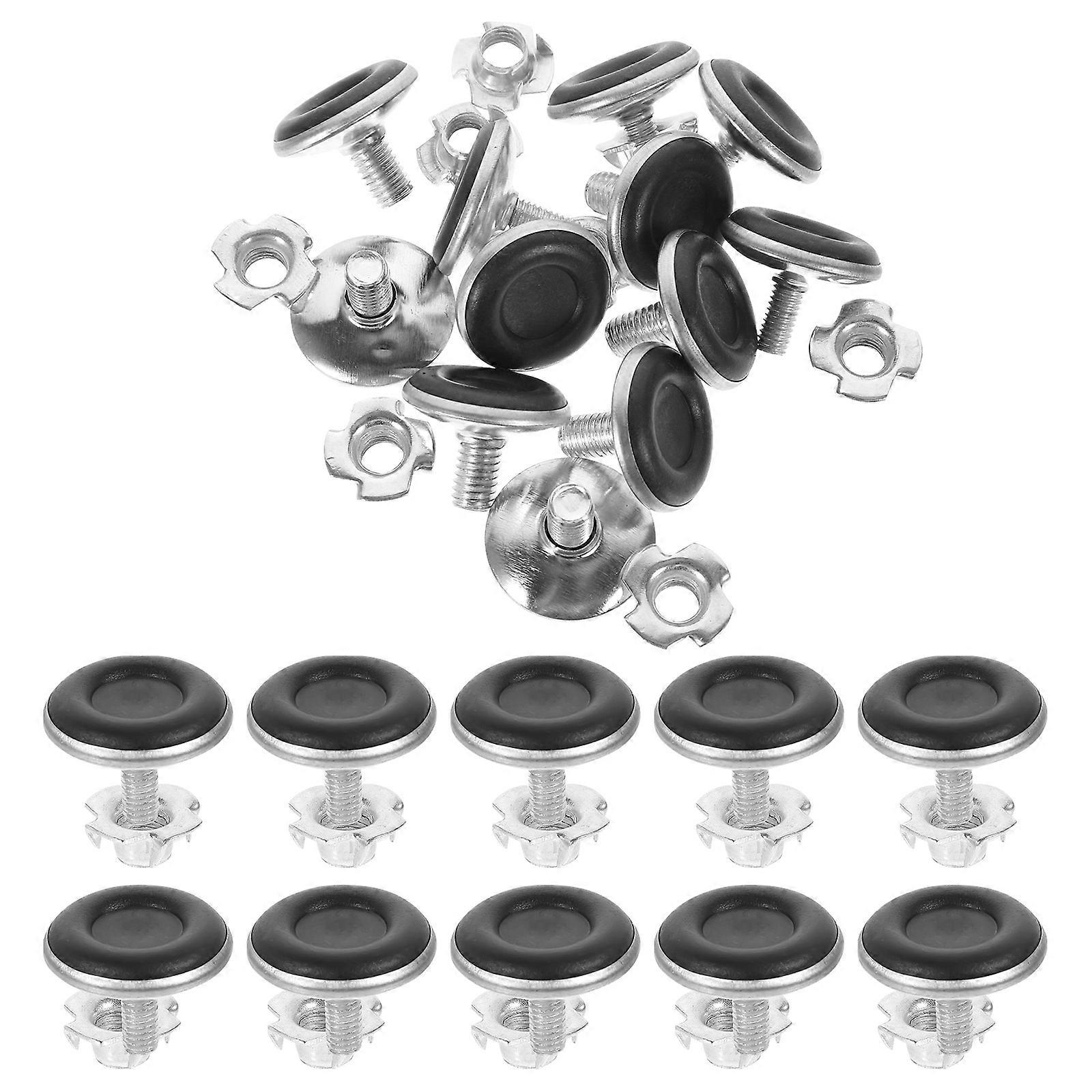 Furniture Levelers Adjustable Leveling Feet with Floor Protector 80Pcs Silver