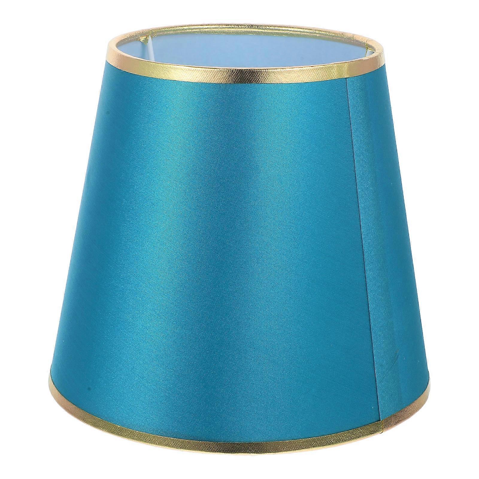 Fabric Lamp Shade for Table Lamp Dark Green 3Pcs Replacement Covers