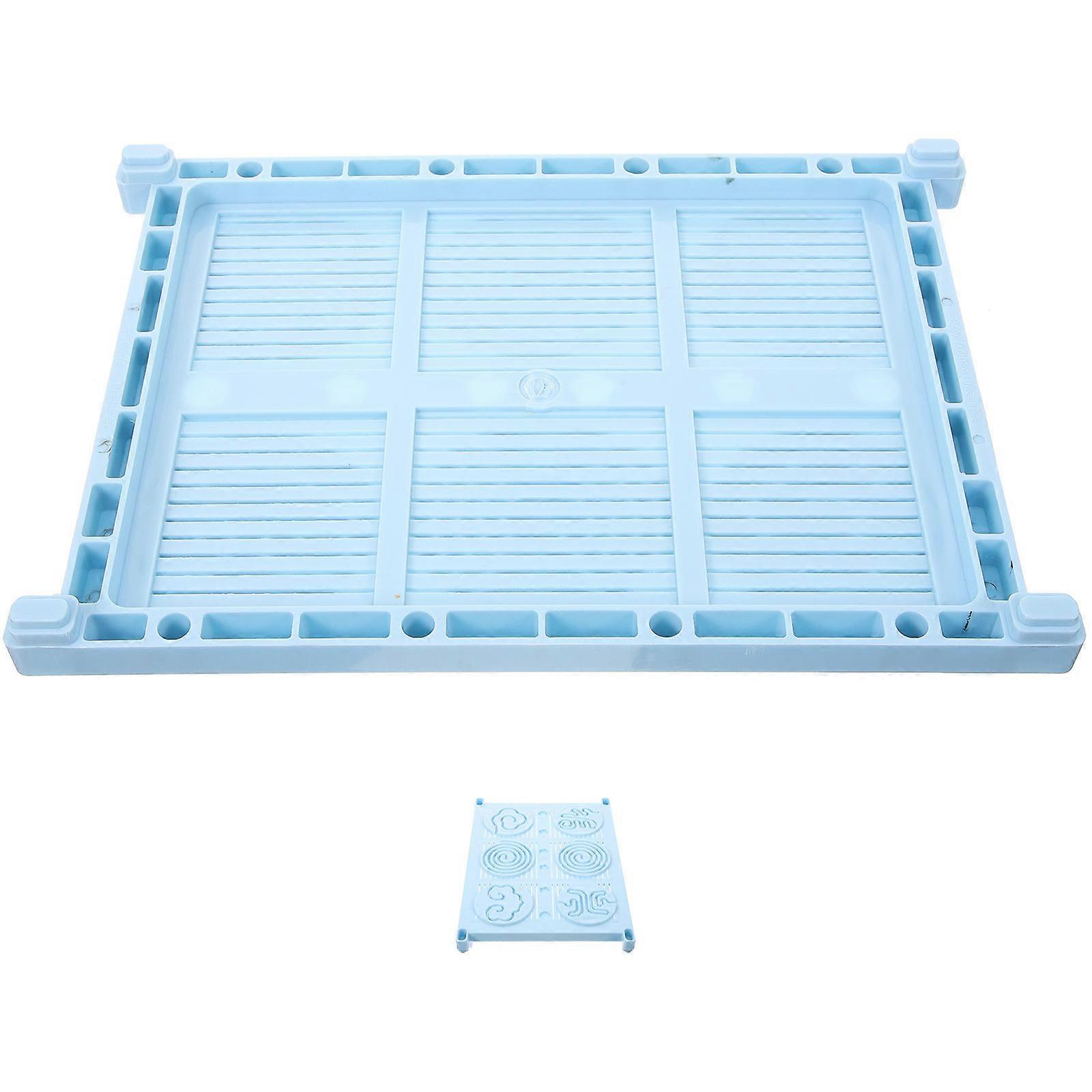 Incense Making Mold Plastic Tray for Incense Making 2Pcs Sky-Blue