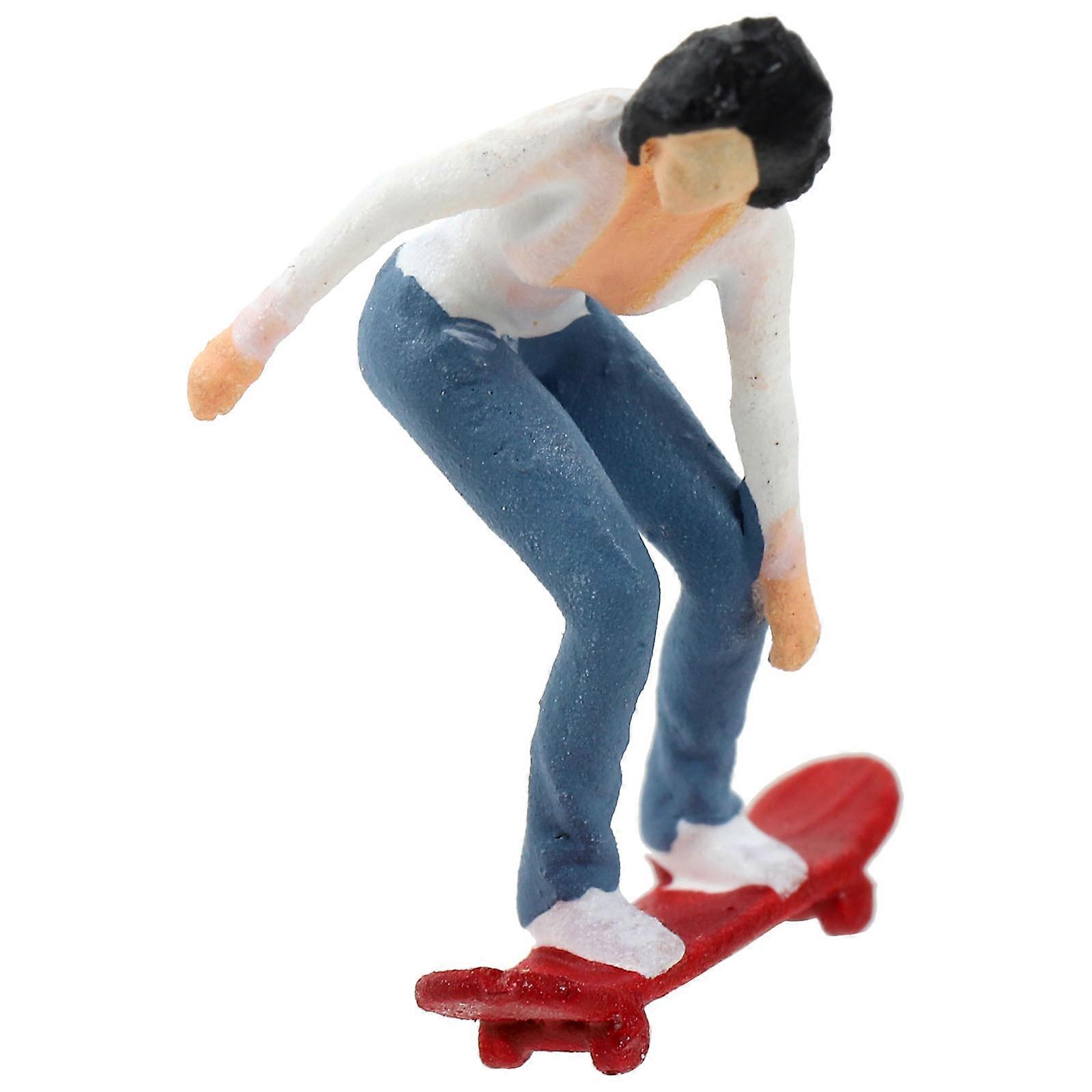 Tiny Figures Sand Table Girl Model Resin Decoration Shelves All-Match Style 1Pcs