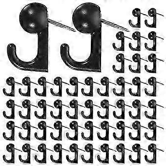 50pcs Push Pin Hooks Plastic Heads Thumb Tacks Hooks Cork Board Push Pin for Hanging