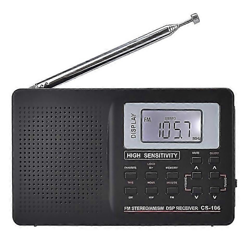 For Cs106 9khz Multifunctional Full Band Digital Demodulation Stereo Radio Receiver