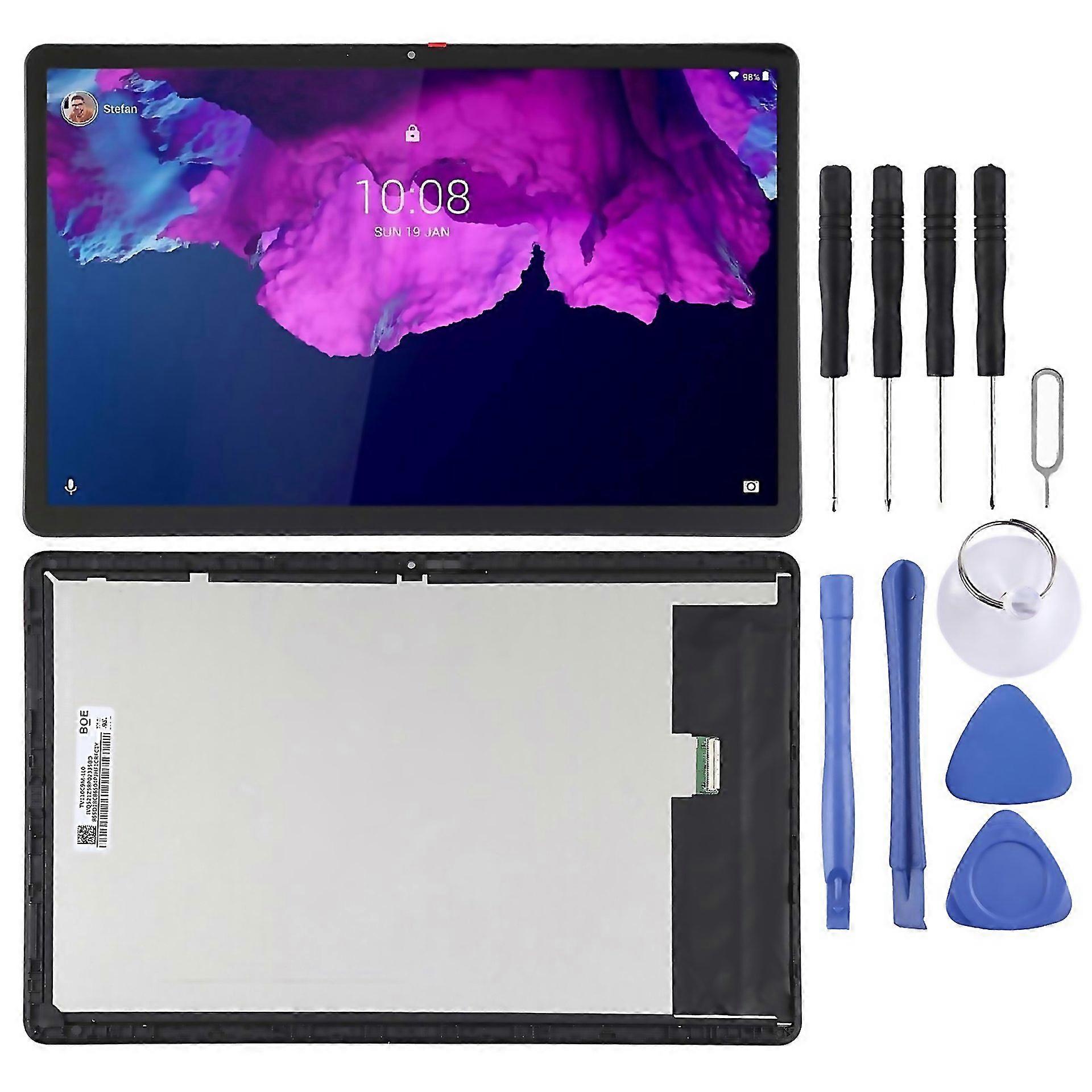 For Oem Lcd Screen For Lenovo Tab P11p11 Plus Tbj606 Tbj606f Digitizer Full Assembly With Frame Blac