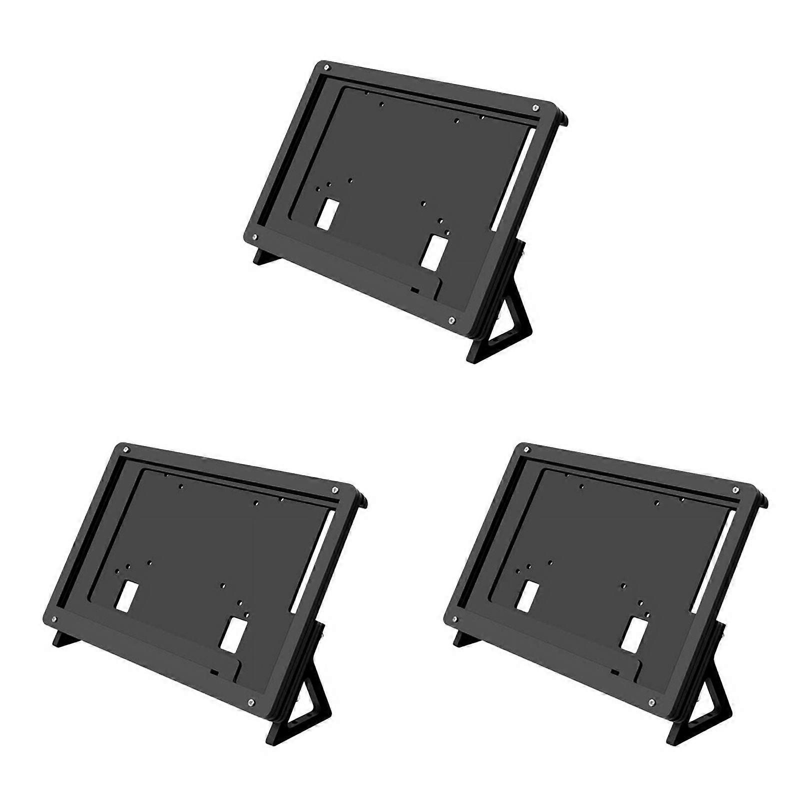 3pcs 7 Inch Lcd Acrylic Bracket Case Contact Screen Case Holder Bracket for 3 Model B+