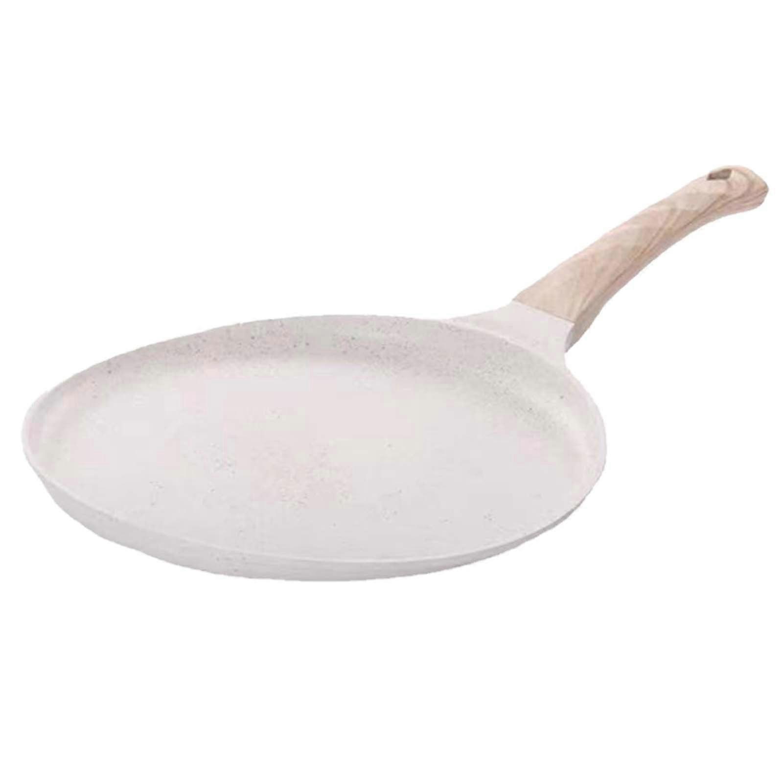 Clearance! FNGZ Non-Stick Maifan Stone Coated Baking Pan, Ideal for Cakes, Layered Pancakes, Fried Eggs & Breakfast - Beige