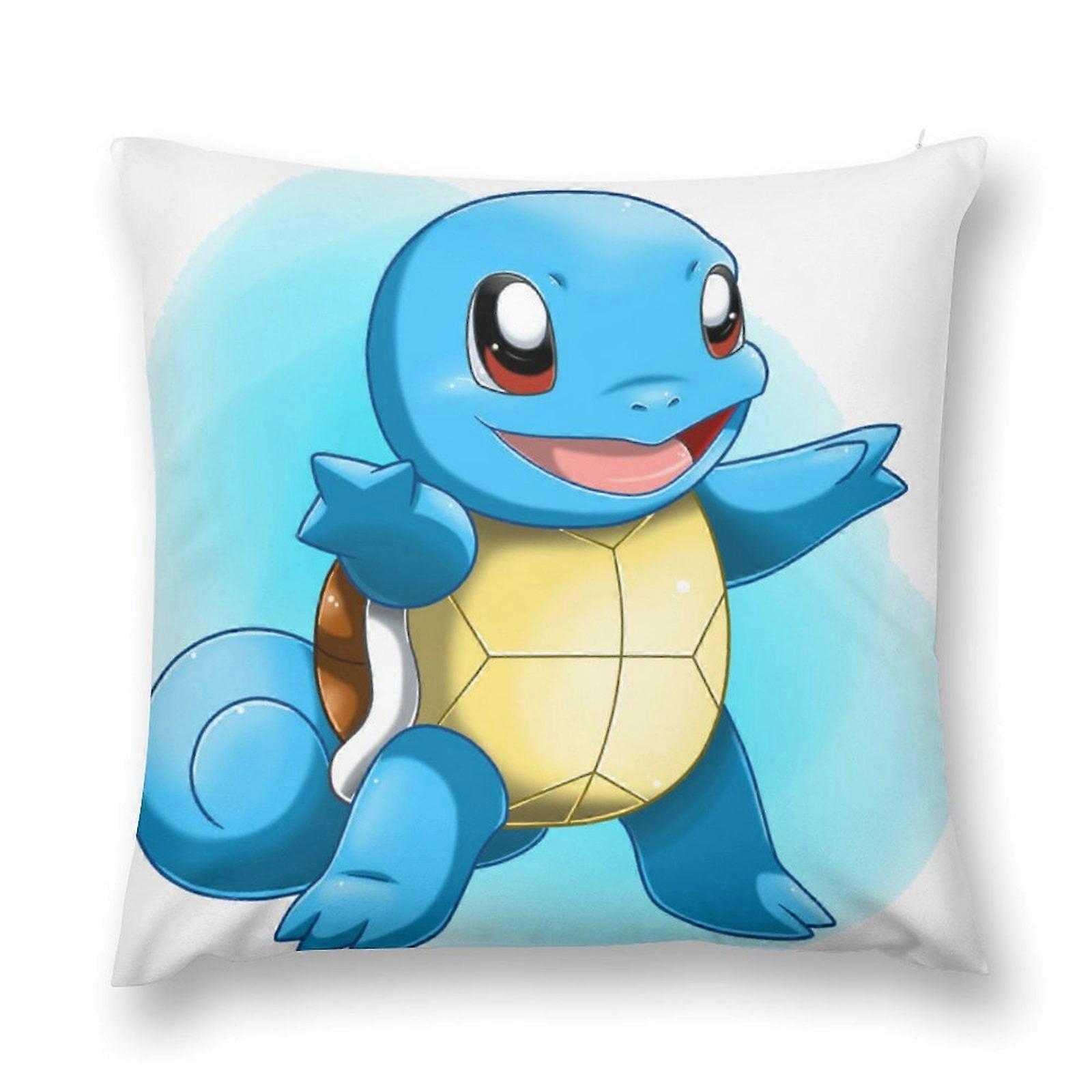 Squirtle Plush Pillow Case Throw Multisize Ultra-comfortable Pillowcase Cushion Anti-fouling Protective Cases