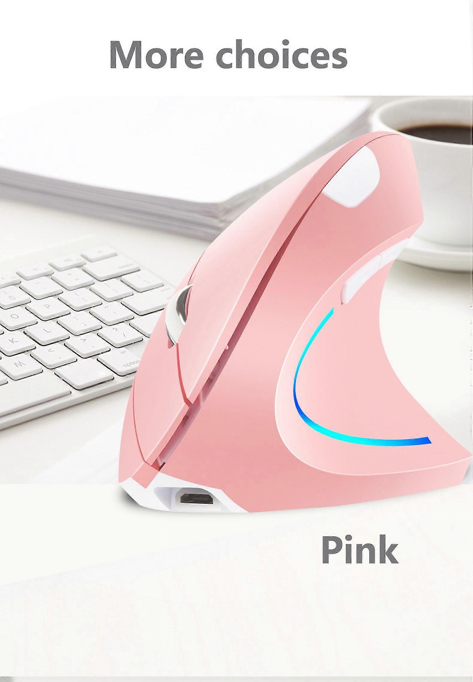 H1 ergonomic vertical wireless mouse charging 2.4G computer notebook stereo mouse in stock