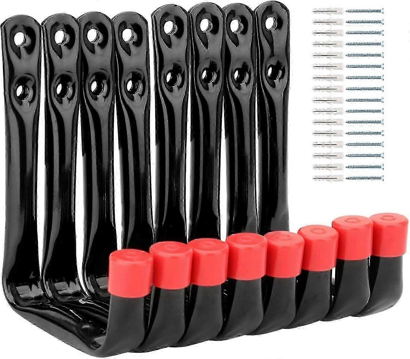 Heavy Duty Garage Storage Hooks, 9cm Utility Hooks for Organising Tools in UK Garages and Gardens